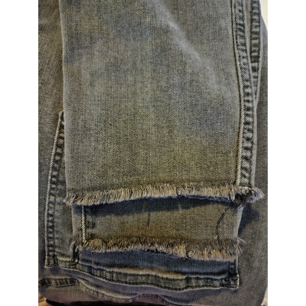 MADEWELL Womens Size 28 Black Stretch Denim 10" High Rise Skinny Jeans 29x26 - Picture 12 of 16